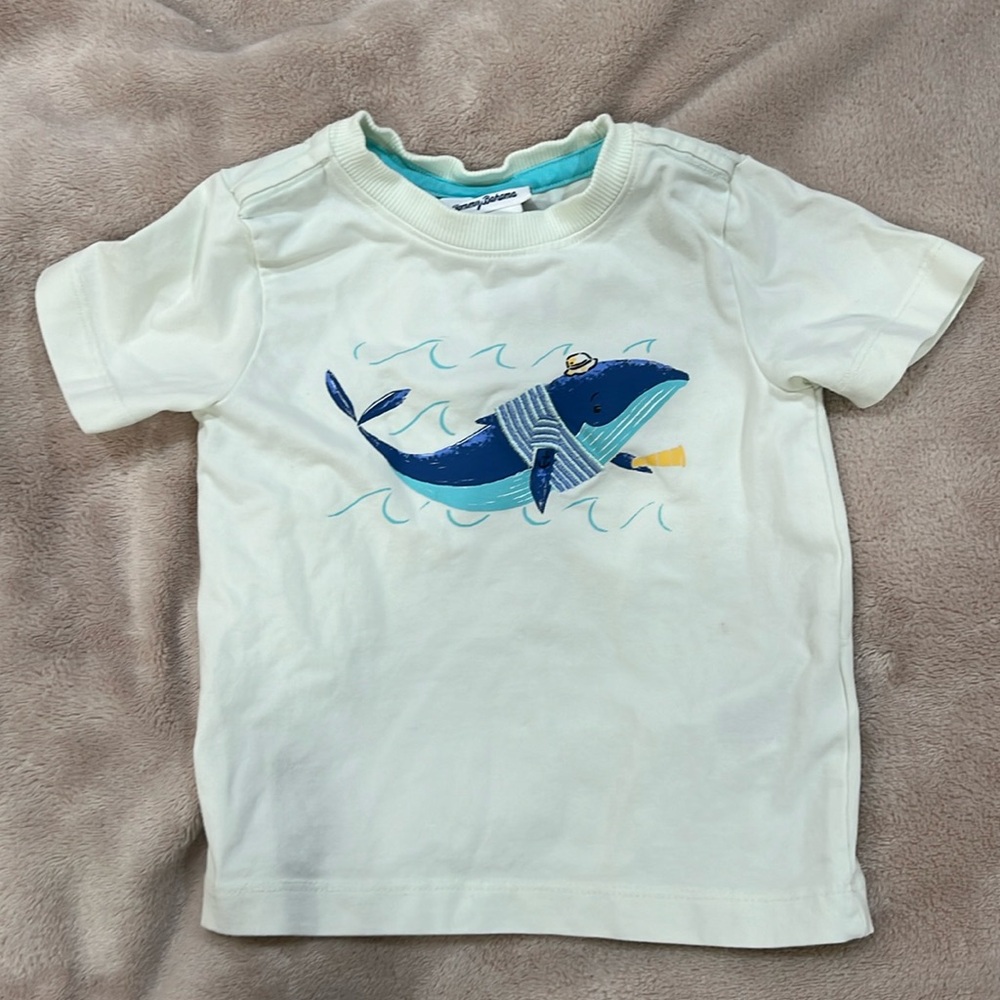 Tommy Bahama whale tshirt 12 months